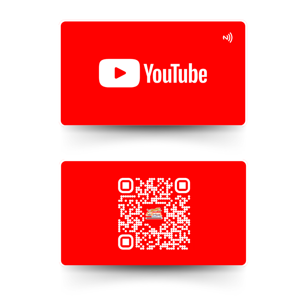 YouTube NFC card