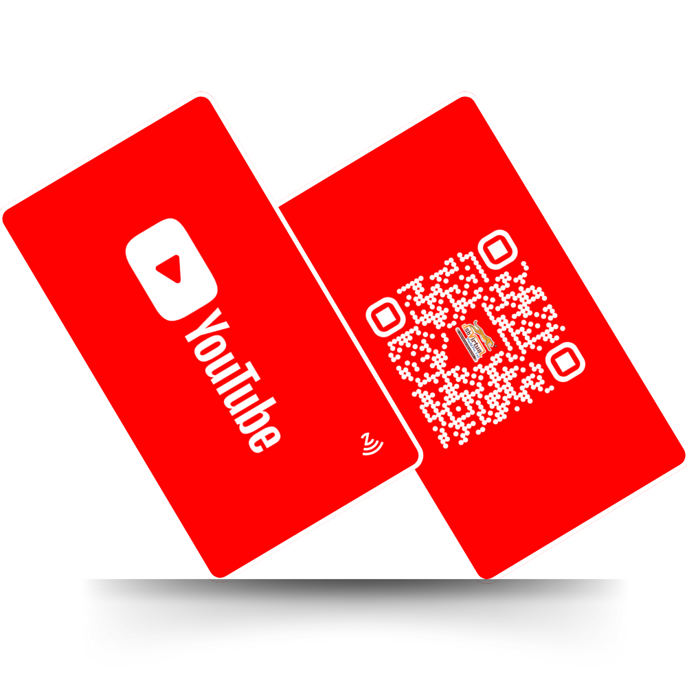 YouTube NFC card