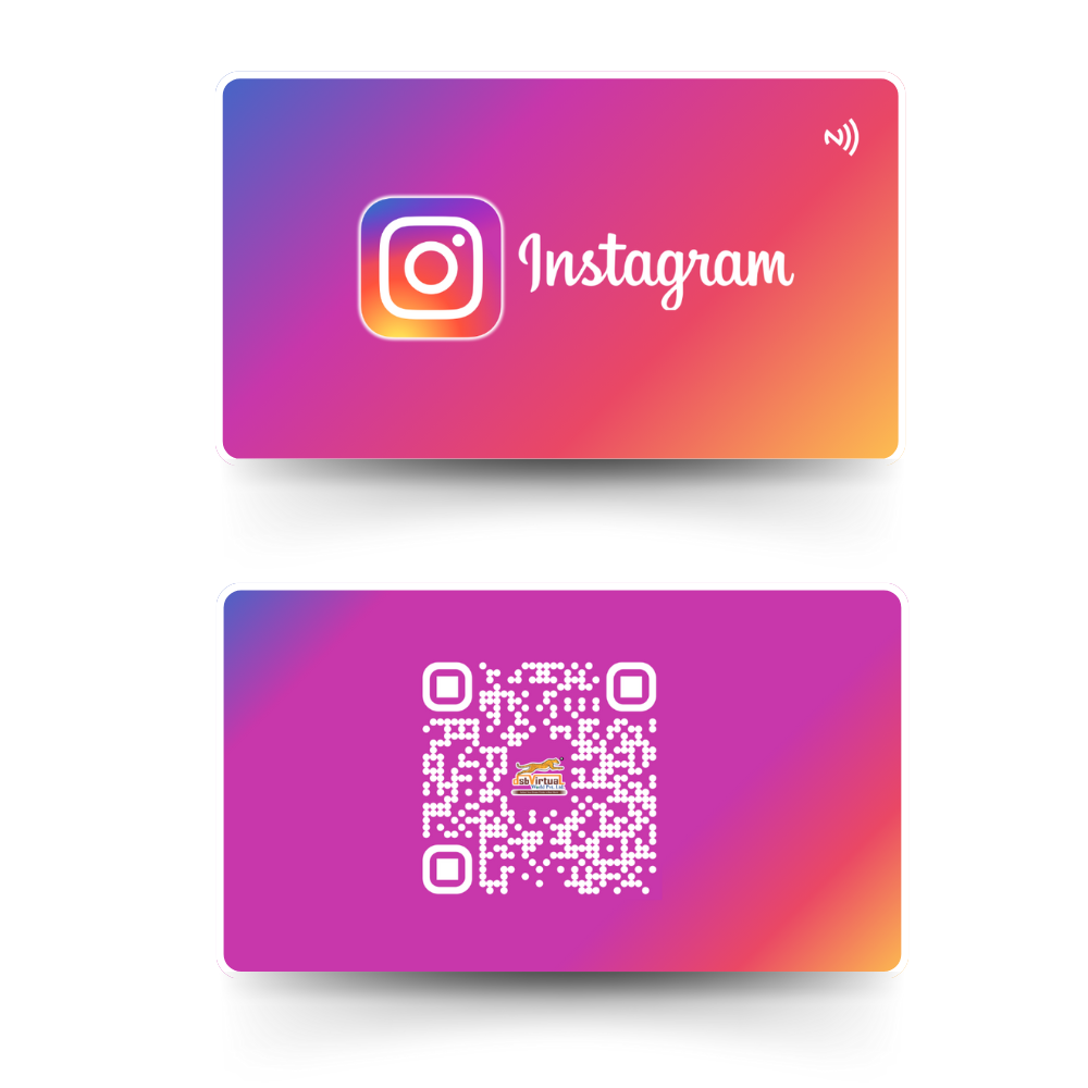 Instagram NFC card