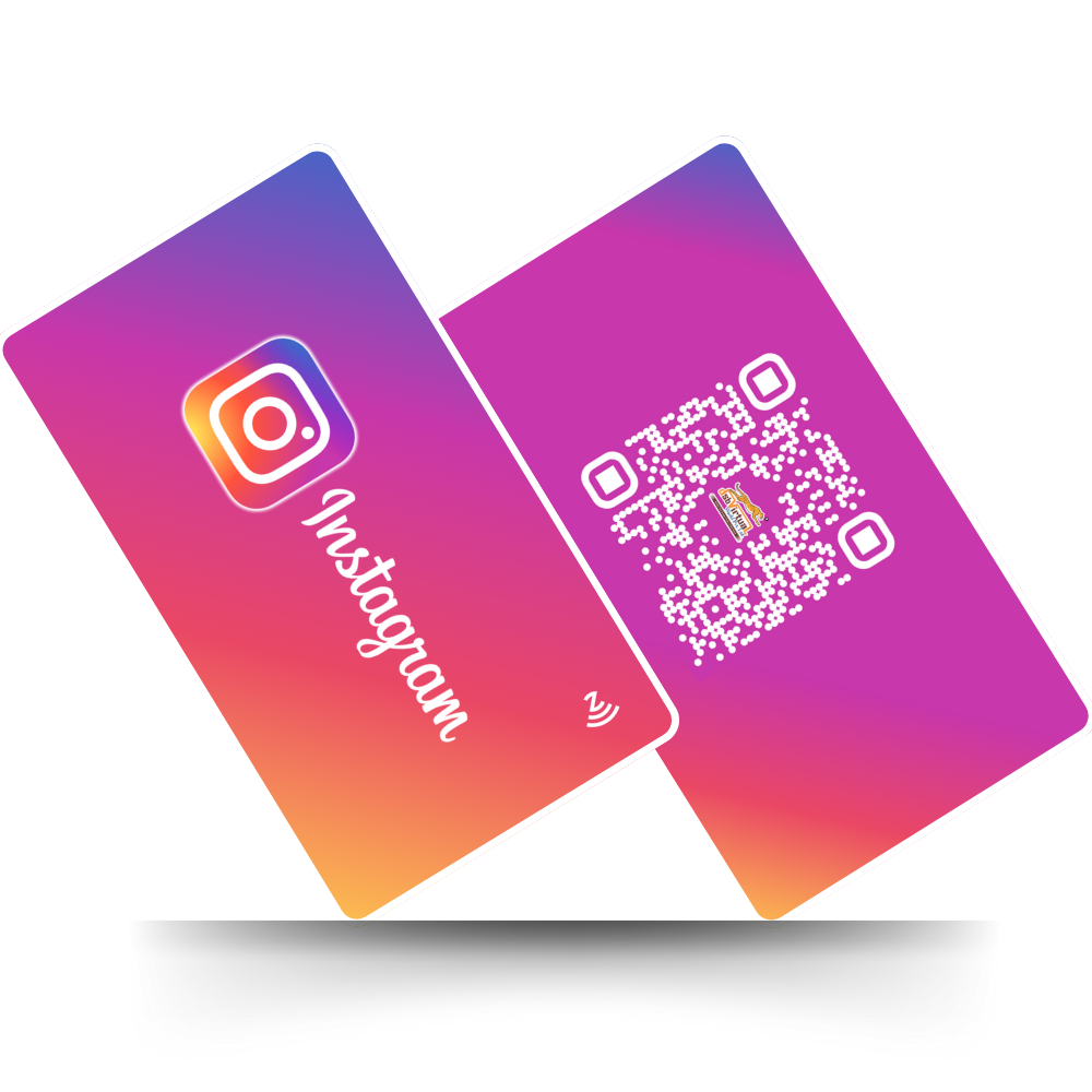 Instagram NFC card