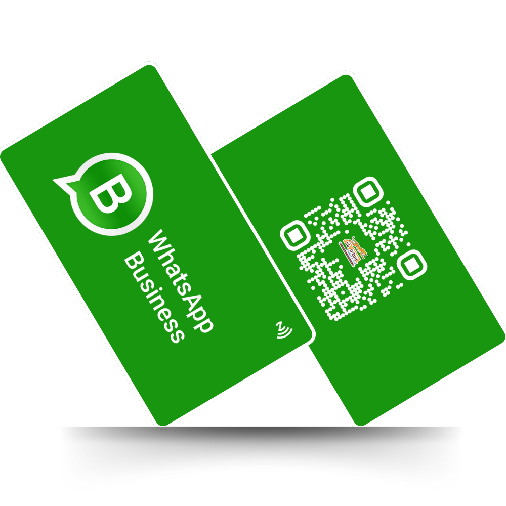 WhatsApp NFC card