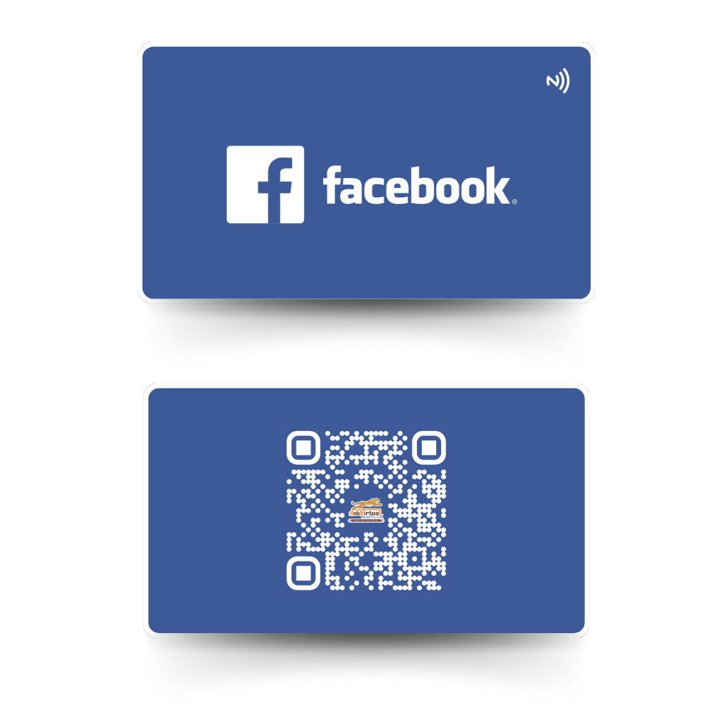 Facebook NFC card