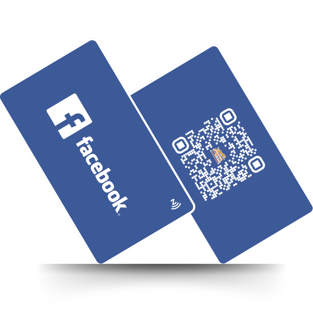 Facebook NFC card